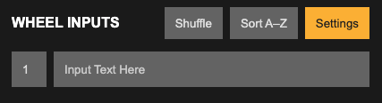 Text Input